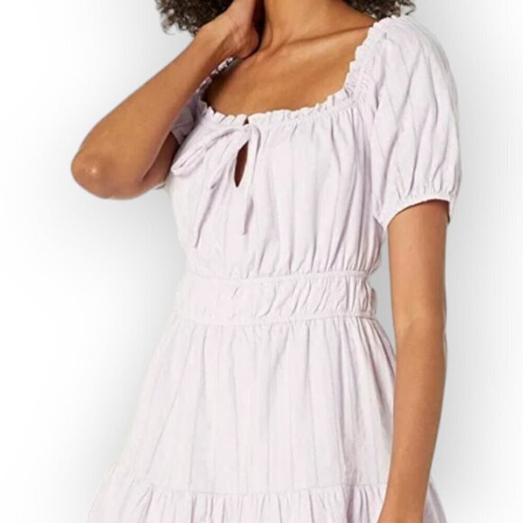 Lilac Milkmaid Mini Dress by Lost + Wander - Size Small - Picture 3 of 16
